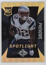 2013 Panini Limited Phenoms Spotlight Gold 8/25 Josh Boyce #178 4g8