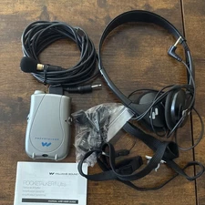 Williams Sound Pocketalker Ultra Personal Sound Amplifier PKT-D1 Working Tested