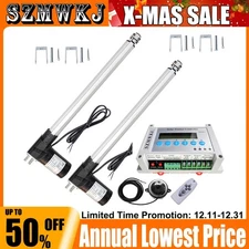 6000N Dual Axis Solar Tracker Controller W/ 18" Linear Actuator DIY Solar System