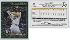 2024 Topps Series 2 Green Foil /499 Ryan Noda #404