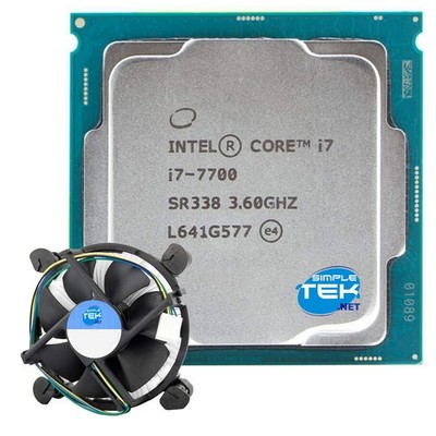 Intel Core I7 7700 LGA 1151 V2 Processor CPU SR338 3.60 GHz Max 4.20 GHz 4C/8T