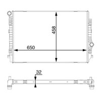 KüHler MotorküHlung Mahle CR 1593 000S FüR Opel Seat Audi VW Skoda Rekord P1 A3