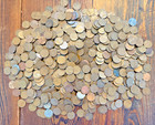 Wheat Pennies 5lb Lot- Mixed Dates/Mints 1909-1958- Estate Un-sorted & Searched!