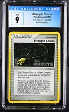 Pokemon Card Strength Charm 92/107 Reverse Holo EX Deoxys CGC 9 NM on eBay