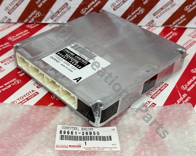 パソコン Genuine Toyota 89661-26B50 Computer Engine Control 8966126B50 OEM