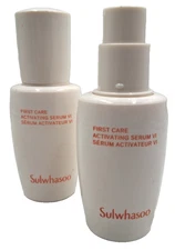 2 x Sulwhasoo First Care Activating Serum VI, 8 mL each (One No Cap), Exp 9/3/26