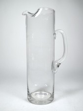 glaskaraffe vintage krug saftkrug glas pitcher