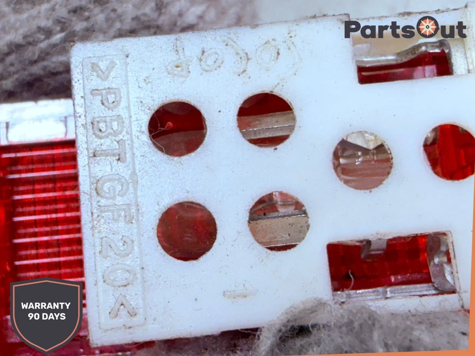 2002-2008 Audi A4 Front Left Door Panel Warning Light Lamp Red 8D094741 OEM - Image 3 of 4