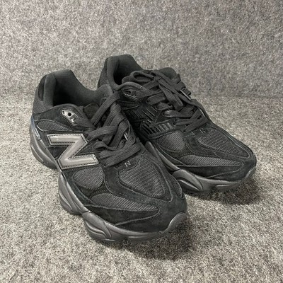 Size 9.5 - New Balance 9060 Triple Black Suede for sale online | eBay