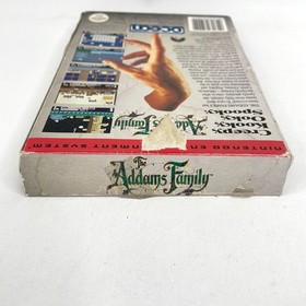 The Addams Family Nintendo NES 1992 Video Game Cartridge Boxed PAL