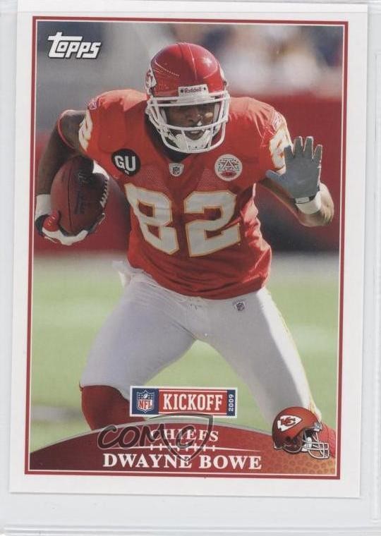 2009 Topps Kickoff Dwayne Bowe #16 3a3