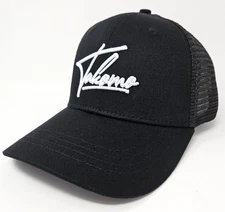 Takomo Golf Company Embroidered Snapback Trucker Hat Cap - Black