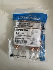 STREAMLINE RP02716 Refrigeration Press Fitting PK 5