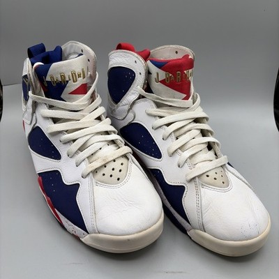 Nike Air Jordan 7 Retro Sneakers Mens 9 Tinker Alternate Olympic shoe 304775-123