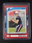 2024 Panini Donruss Rated Rookie Drake Maye #379 Red Press Proof (RC) Patriots