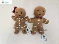 Jellycat Original Jolly Gingerbread Fred Or Ruby Brand New With Tag 35cm