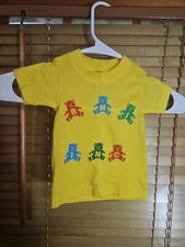 True Vintage 80s BMI INC GRATEFUL DEAD Single Stitch Kids Tee T Shirt Newborn 