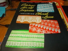Edgings For All Purposes Book Including Church Lace No 320 Vintage 1956