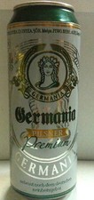 GERMANIA PILSENER PREMIUM 50cl 4,8%  Cerveza Lata vieja llena can dosen lattina