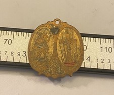Religious Medal  Be My Guide  & Cross Coloriz...