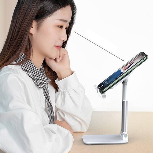 Adjustable Phone Tablet Desktop Stand Desk Holder Mount Cradle For iPhone iPad## - Picture 8 of 16
