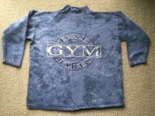VINTAGE 1980s "BAD BABES GYM" TIE DYED SWEATSHIRT vtg rap hip hop kanye 1990s