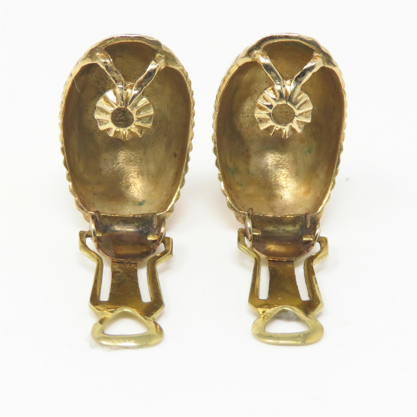 NYJEWEL Jost 14k Yellow Gold Clip On Earrings - image 3