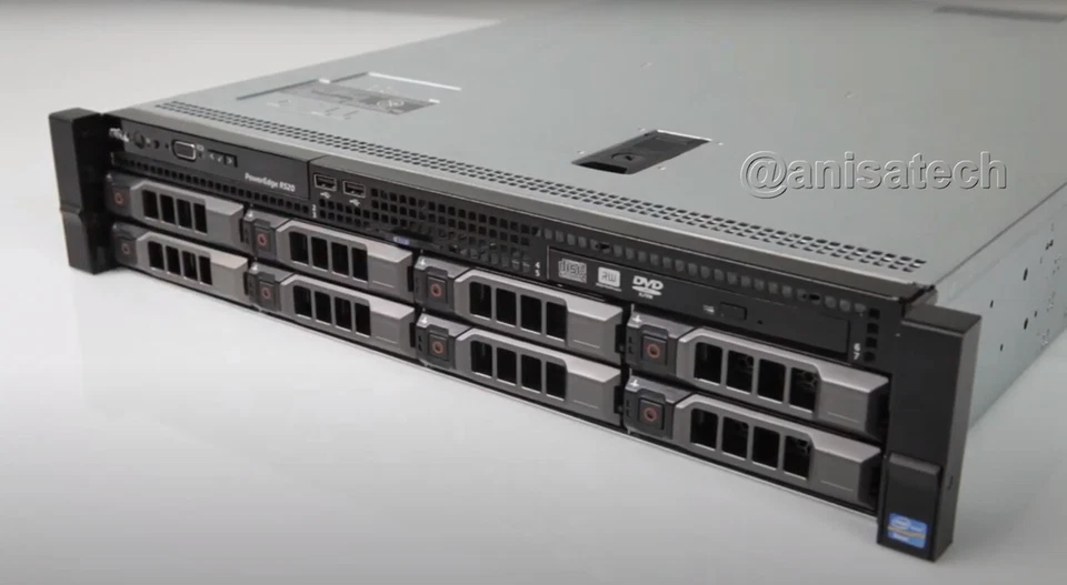 DELL Poweredge R520 2x E5-2450L 1.80Ghz 16-CORE 48GB DDR3 - 2TB SATA 7.2K RAID0 - Image 2 of 4