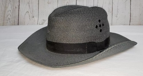 Gray Stratton Sheriff Style Straw 