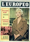 MARILYN MONROE Cover Magazine 1960 Italy Vintage Weekly Issue Rare Sexy Europeo1