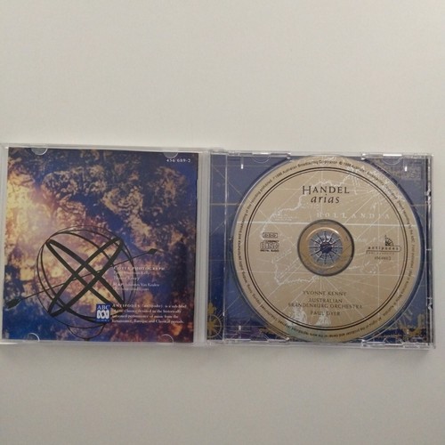 Yvonne Kenny Handel Arias CD Album Australian Brandenburg Orchestra Paul Dyer - Picture 6 of 8