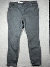 Pilcro Anthropologie Jeans Women 31 Faded Black High Rise Denim Legging Skinny