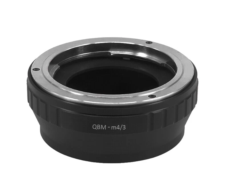 FITTINGS4YOU ROLLEI-M4/3 Objektivadapter Rollei QBM Objektiv an Panasonic M4/3 MFT Kamera