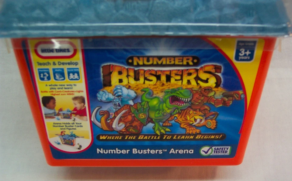 Little Tikes NUMBER BUSTERS Learning GAME NEW in Shrinkwrap Ages 3+ - Image 2 of 4