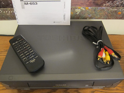 Toshiba M653 4 head hi-fi stereo vcr with remote | eBay