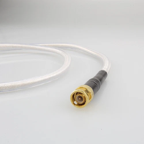 HI-End Silver Plated 75ohm Digital Audio RCA Cable HIFI Digital cable - Picture 14 of 14