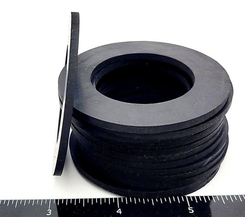 Arandelas planas de goma ID de 38 mm 63 mm OD resistente 3 mm de grosor espaciadores de juntas XL - Imagen 8 de 9