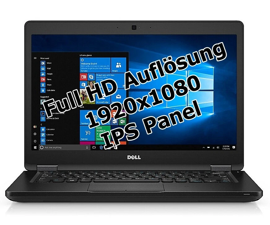 Dell Latitude E5570 · i5-6300HQ · 16GB · 512GB