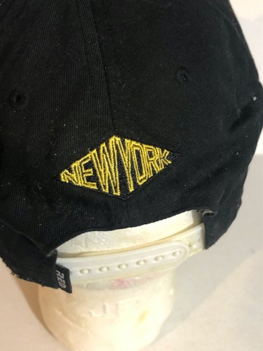 Gorra de béisbol New York ajustable dorada negra H1 - Imagen 3 de 4