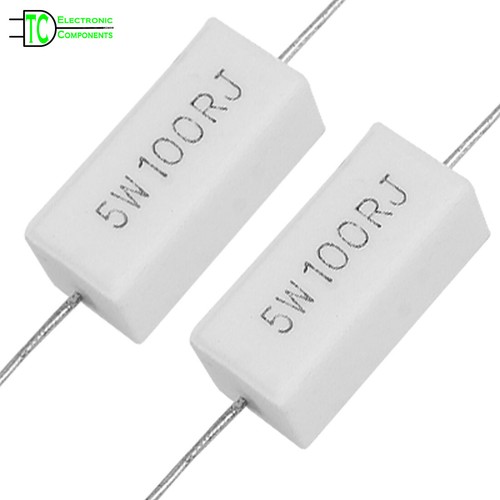 5W Resistors Cement Horizontal 5% tolerance J 0.05 ohm to 100K ohm - Picture 7 of 11