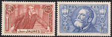 TIMBRES FRANCE année 1936 n°318/319 . NEUF**