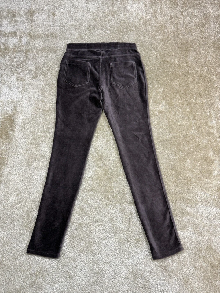 Leggings elásticos de pana para mujer June & Daisy talla pequeña marrón chocolate A449 Foto 4 de 4