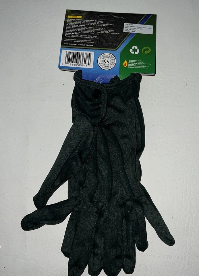 Linterna Verde Niños Guantes Halloween Disfraz Accesorio Rubí DC Comics Niños OS Foto 3 de 4