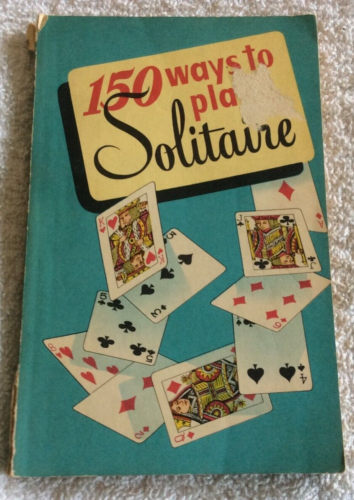 Vintage 150 Ways to Play Solitaire Book 1950 United States Playing Card Company - Picture 1 of 7