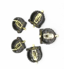 10PCS Button Battery Socket Clip Holder Box Case Portable CR1220