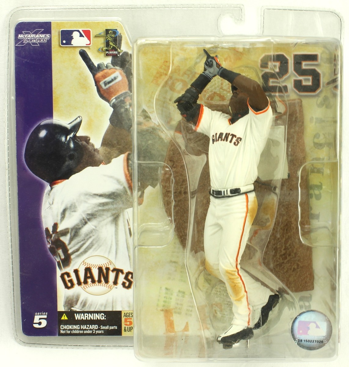スポーツ 2003 UpperDeckClassic Barry Bonds Figure 2003 Barry Bonds action figure doll Upper Deck Gamebreaker