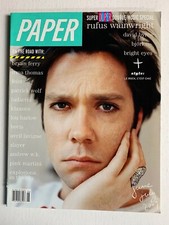 Paper Magazine June/July 2007 - Rufus Wainwright, Bryan Ferry
