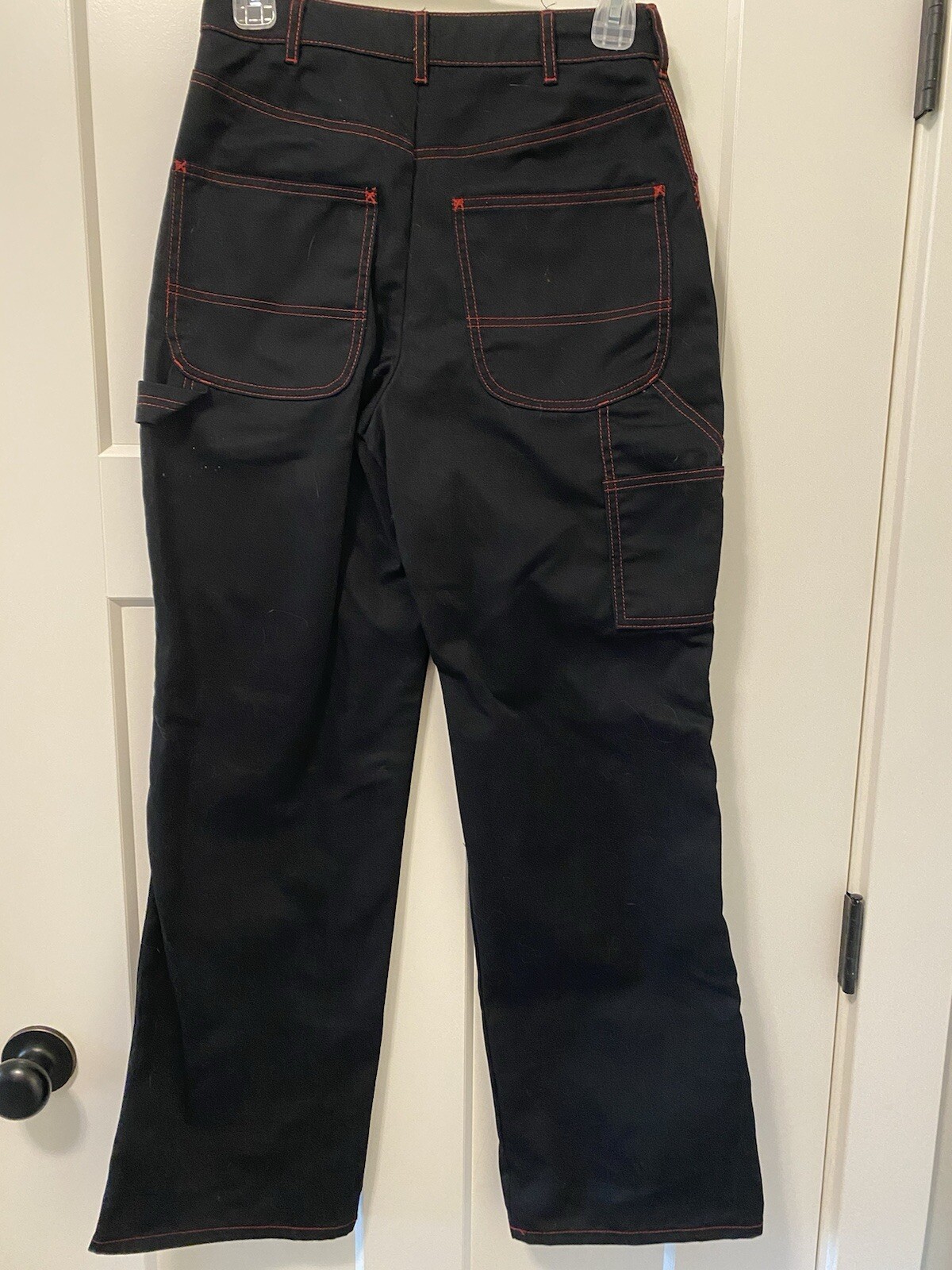 EXPRESS Size Small Black Drawstring Pull-On Pants… - image 6