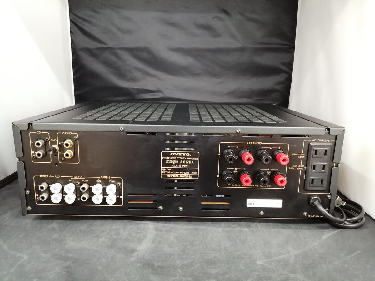 ONKYO Model number: Integra A-817RX Integrated Amplifier | eBay