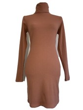 Women’s Long Sleeve Bodycon Drees Wild Fable Brown S